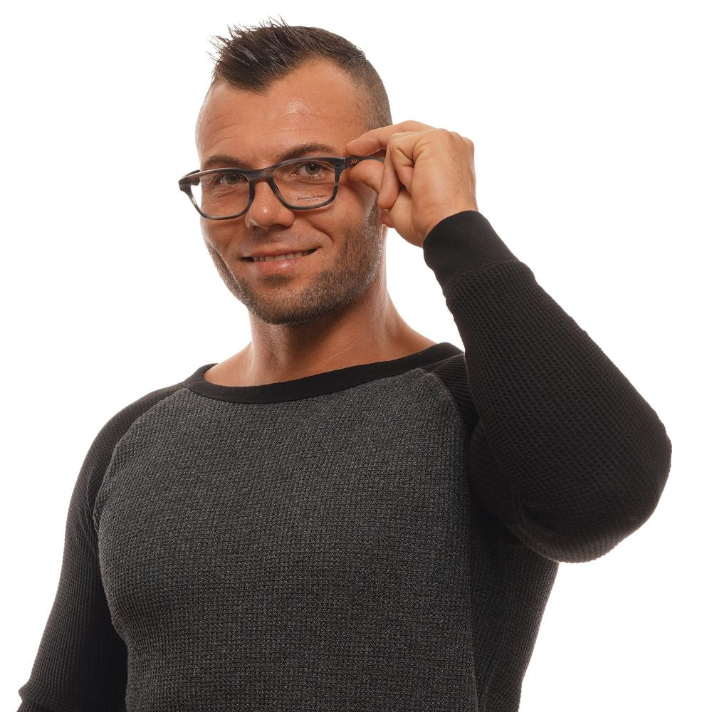 Ermenegildo Zegna Gray Men Glasses Frame Ermenegildo Zegna