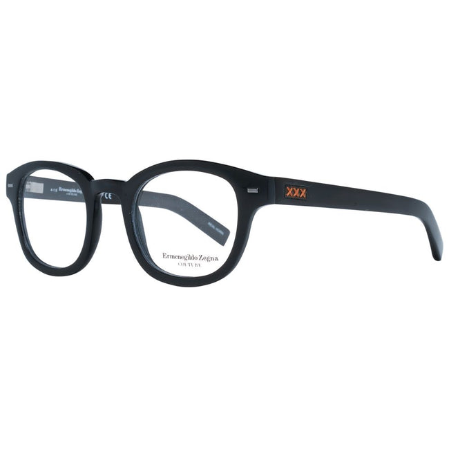 Ermenegildo Zegna Black Men Glasses Frame Ermenegildo Zegna