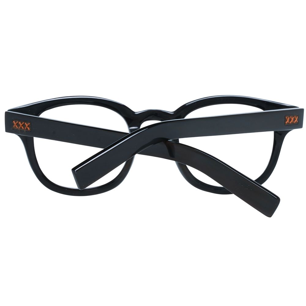 Ermenegildo Zegna Black Men Glasses Frame Ermenegildo Zegna