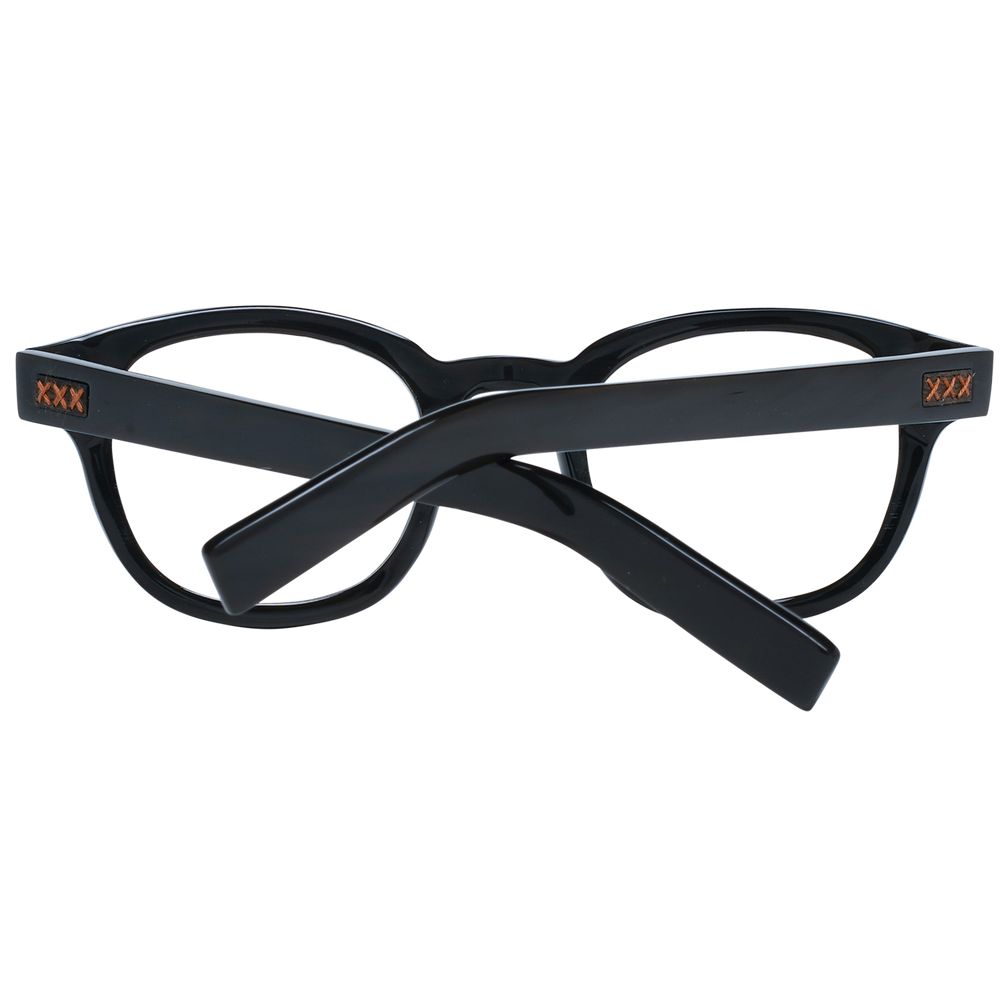 Ermenegildo Zegna Black Men Glasses Frame Ermenegildo Zegna