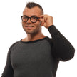 Ermenegildo Zegna Black Men Glasses Frame Ermenegildo Zegna