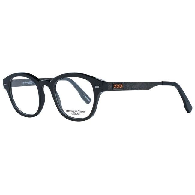 Ermenegildo Zegna Black Men Glasses Frame Ermenegildo Zegna