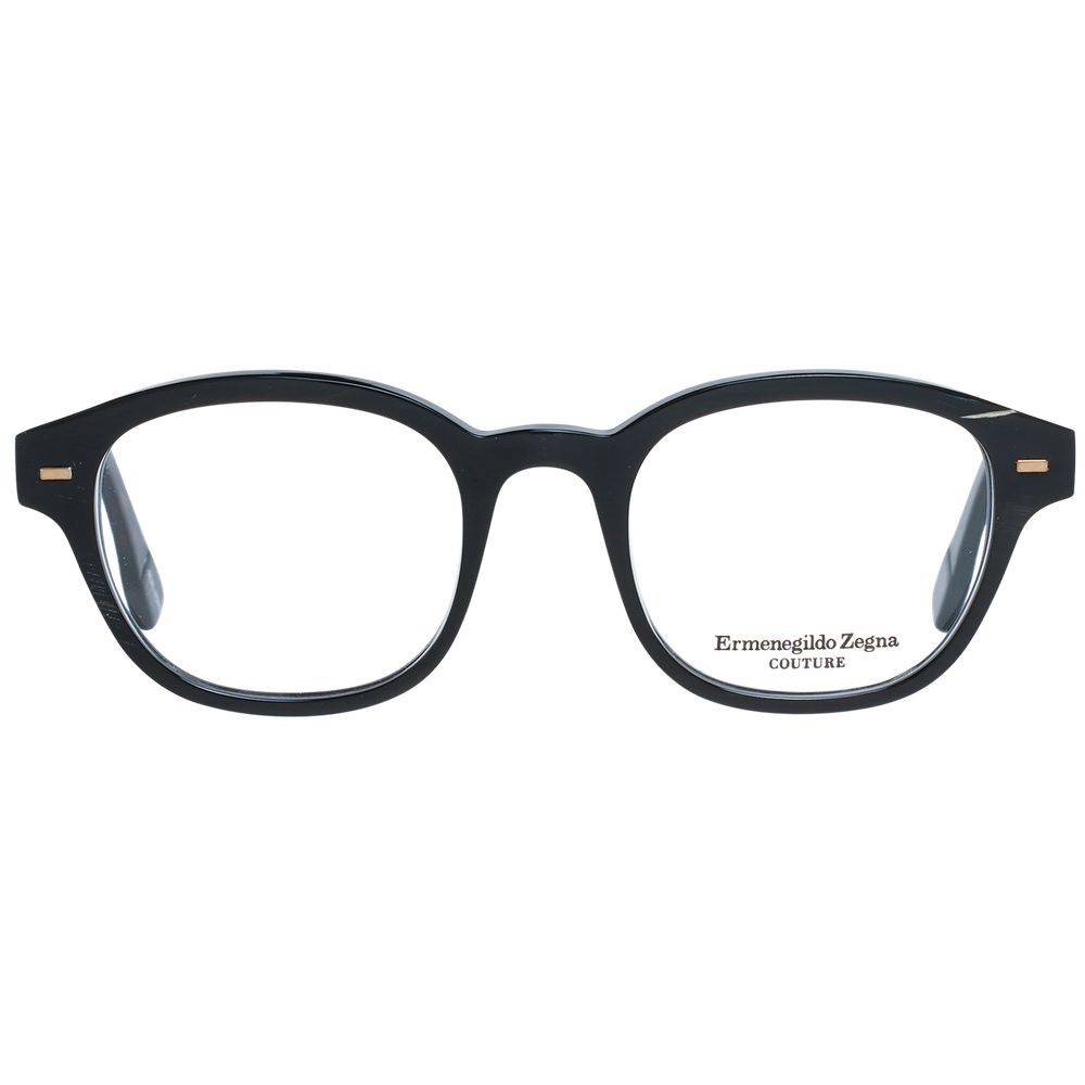 Ermenegildo Zegna Black Men Glasses Frame Ermenegildo Zegna
