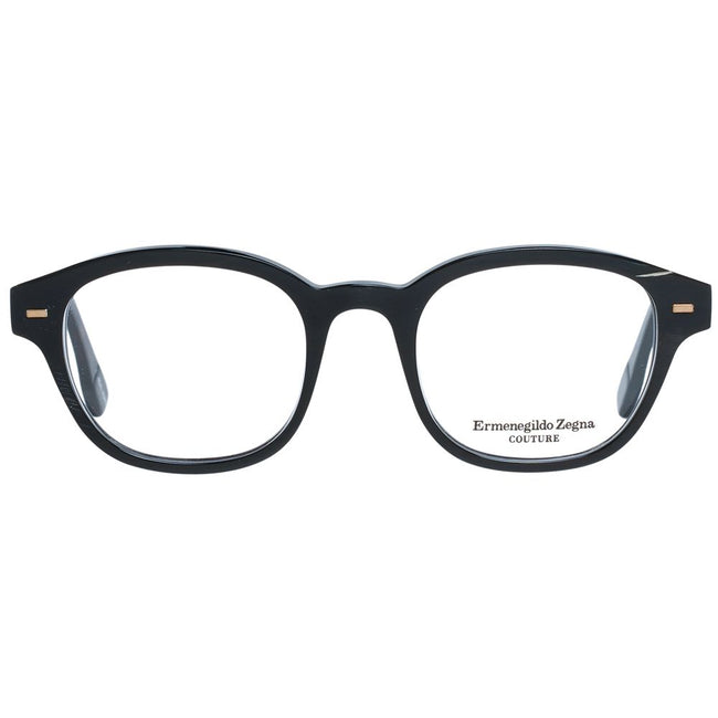 Ermenegildo Zegna Black Men Glasses Frame Ermenegildo Zegna