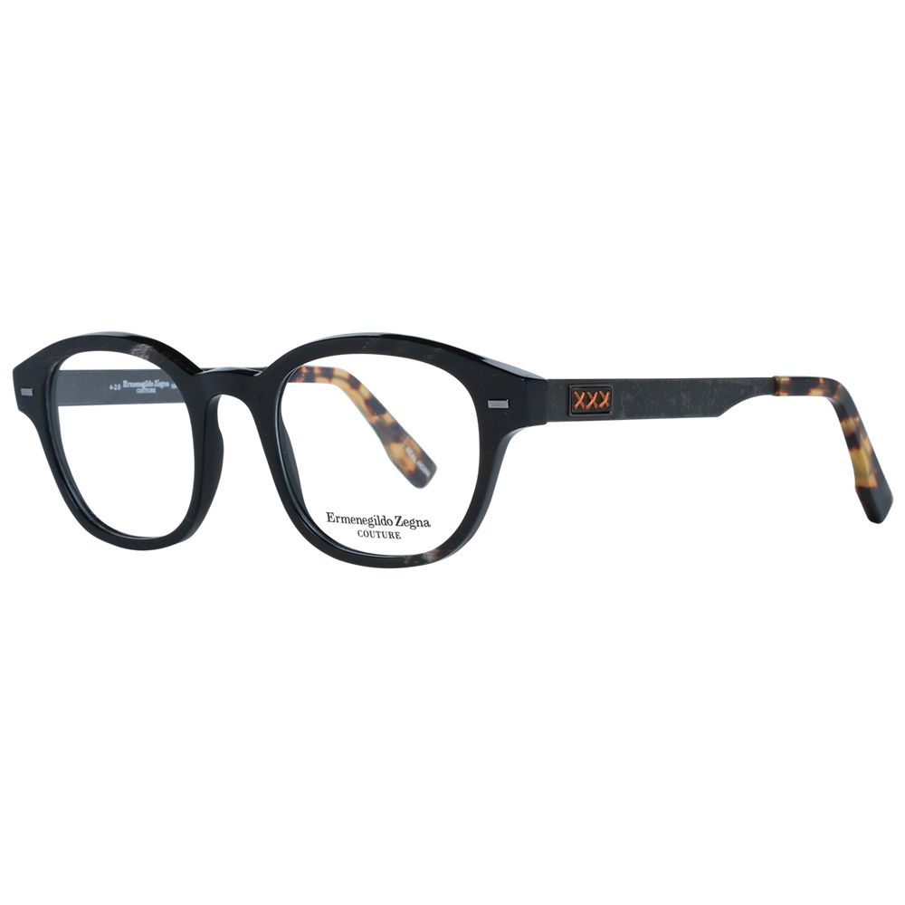 Ermenegildo Zegna Brown Men Glasses Frame Ermenegildo Zegna