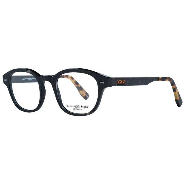 Ermenegildo Zegna Brown Men Glasses Frame Ermenegildo Zegna