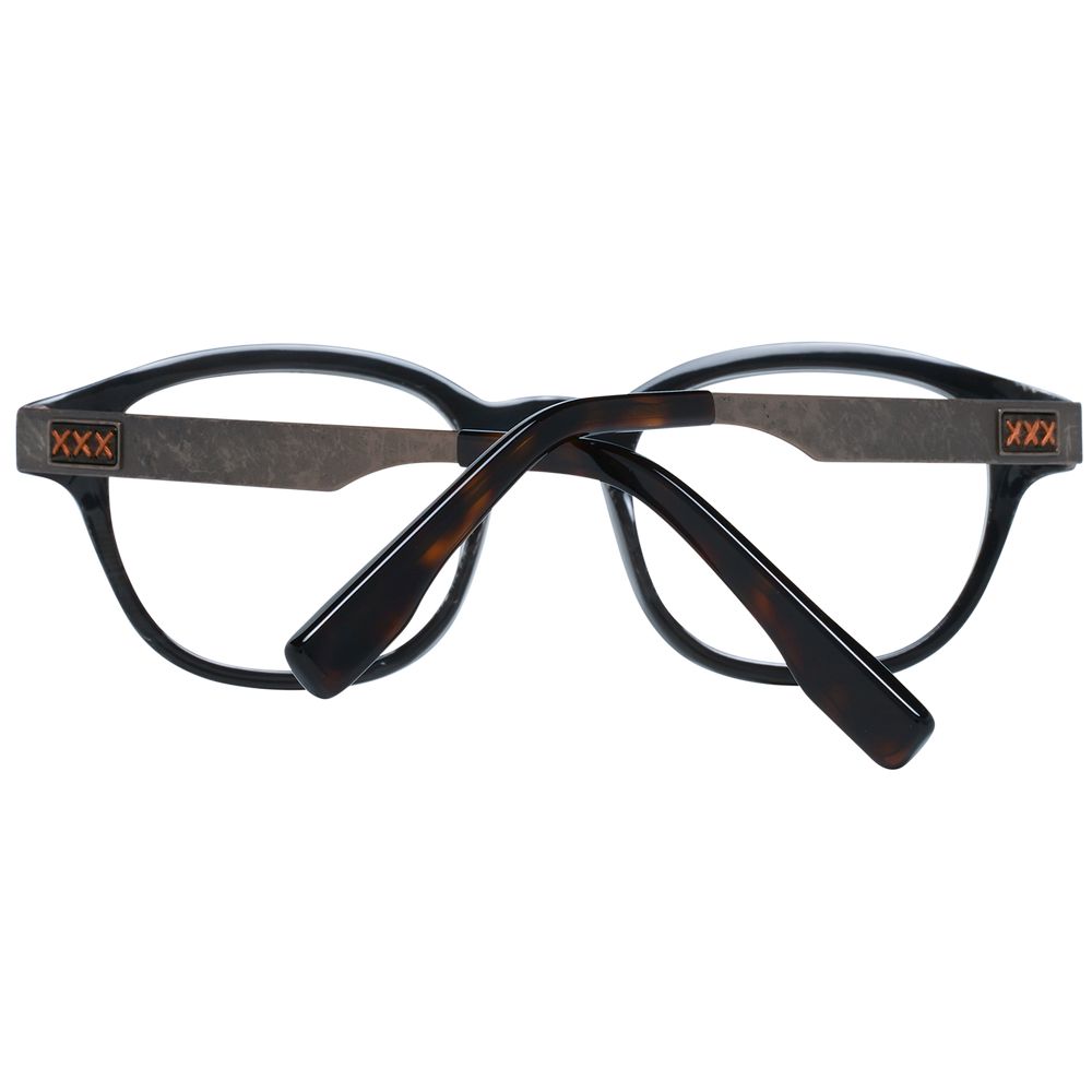 Ermenegildo Zegna Black Men Glasses Frame Ermenegildo Zegna