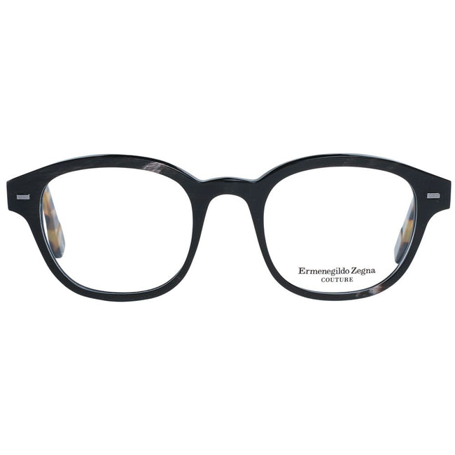 Ermenegildo Zegna Brown Men Glasses Frame Ermenegildo Zegna