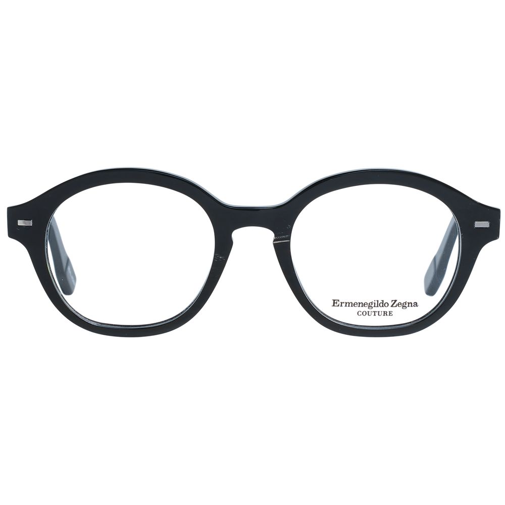 Ermenegildo Zegna Black Men Glasses Frame Ermenegildo Zegna
