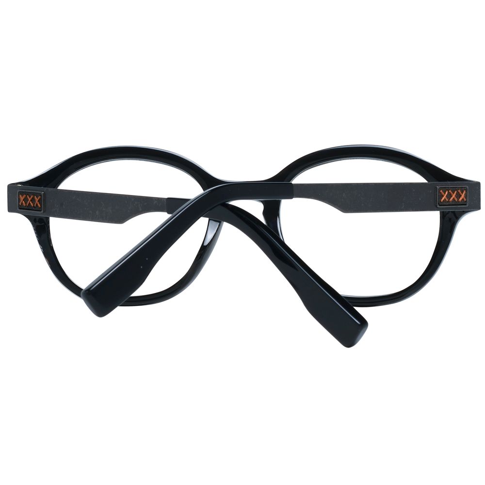 Ermenegildo Zegna Black Men Glasses Frame Ermenegildo Zegna