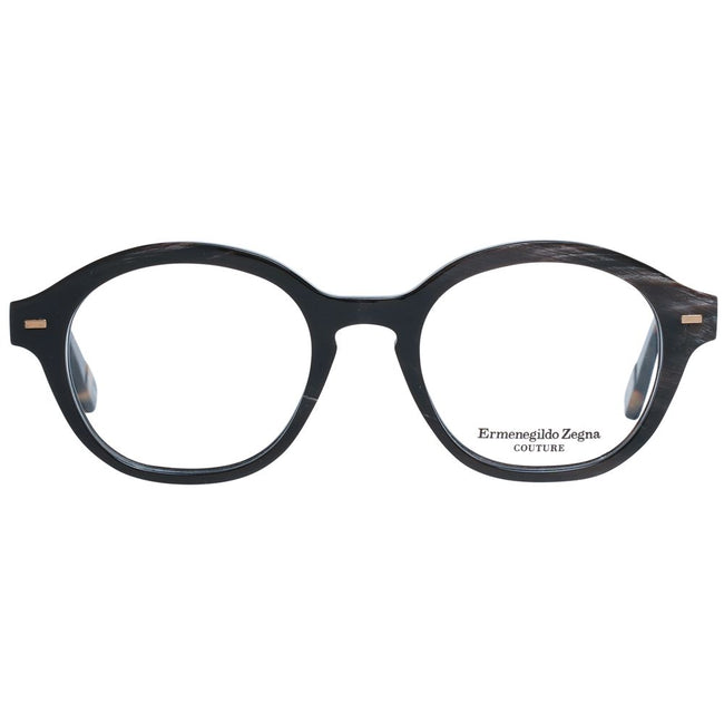 Ermenegildo Zegna Brown Men Glasses Frame Ermenegildo Zegna