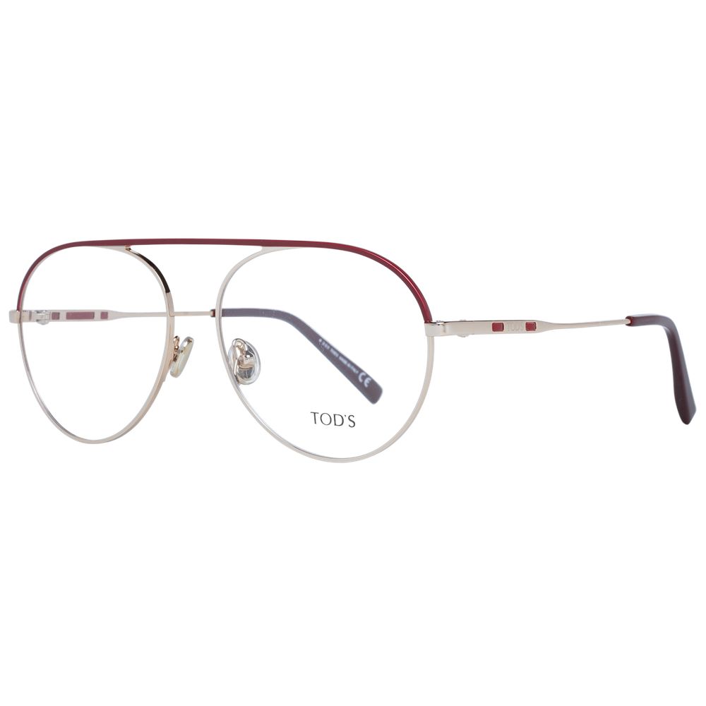 Tod's Red Women Glasses Frame Tod's