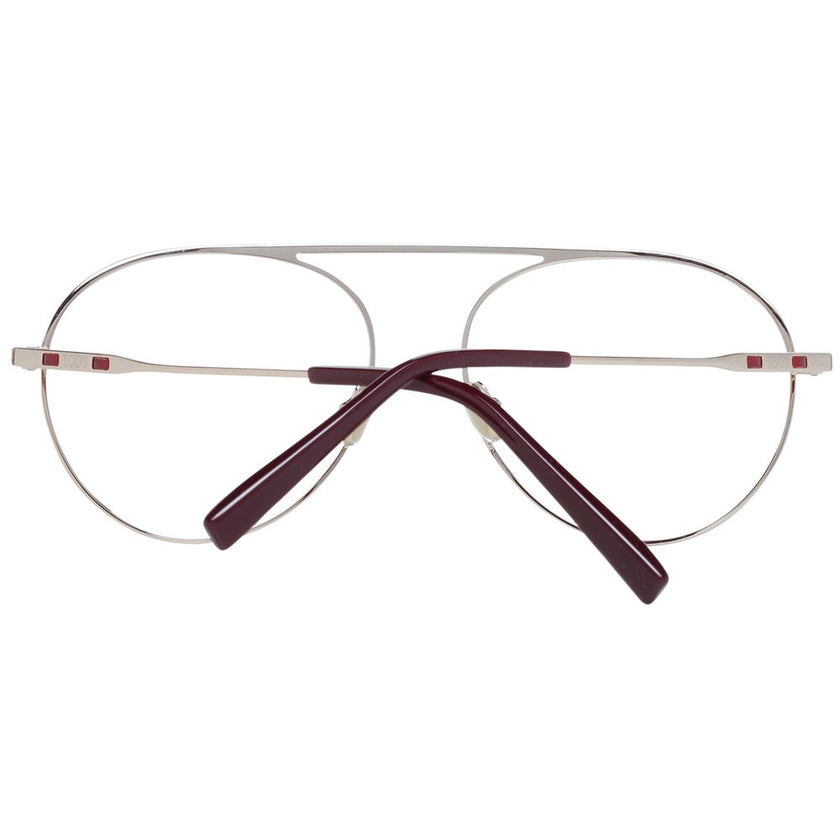 Tod's Red Metal Glasses (Frames) Tod's