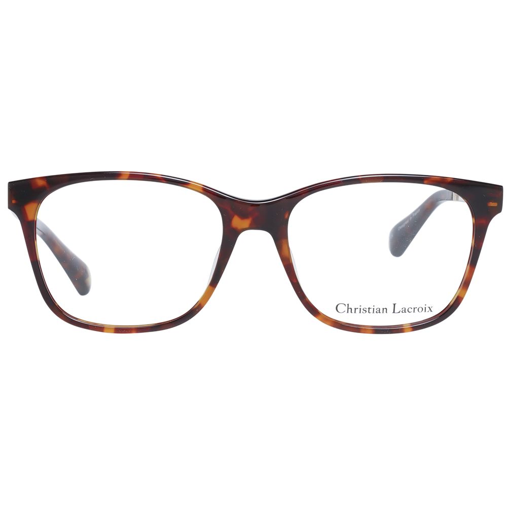 Christian Lacroix Brown Women Glasses Frame Christian Lacroix