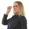 Christian Lacroix Brown Women Glasses Frame Christian Lacroix