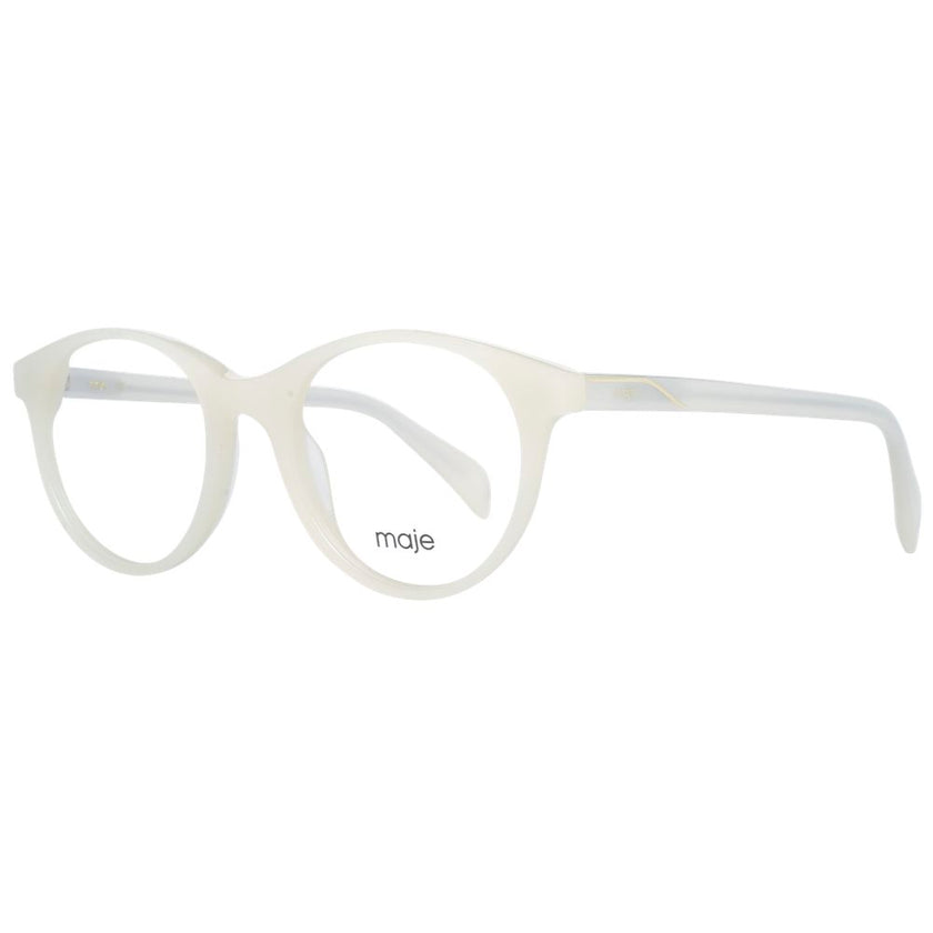 Maje White Acetate Glasses (Frames) Maje