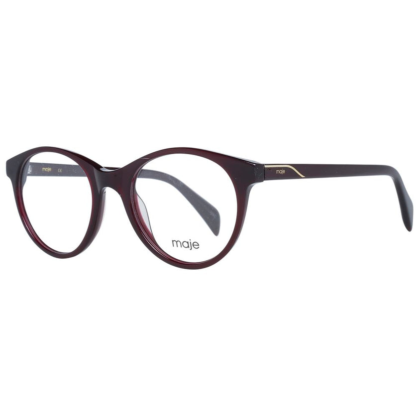 Maje Red Acetate Glasses (Frames) Maje