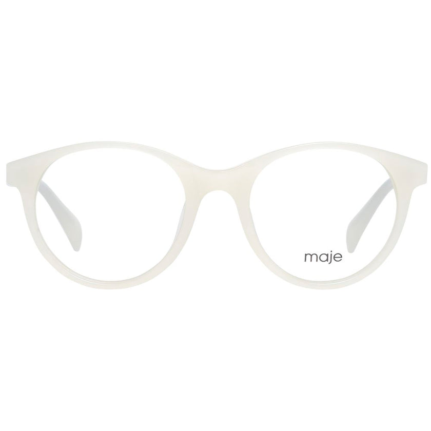Maje White Acetate Glasses (Frames) Maje