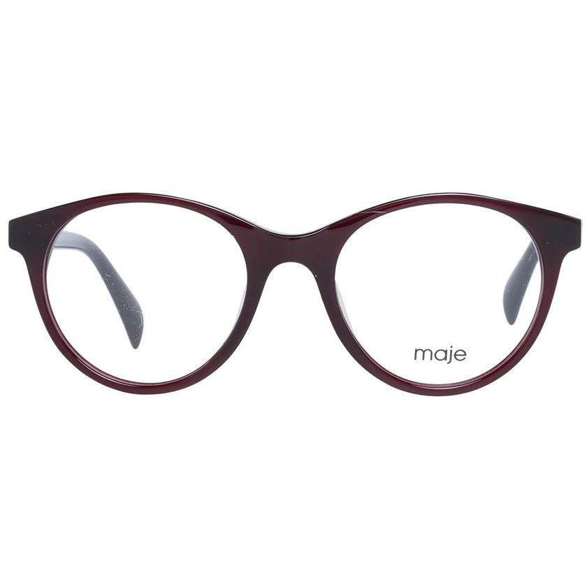 Maje Red Acetate Glasses (Frames) Maje