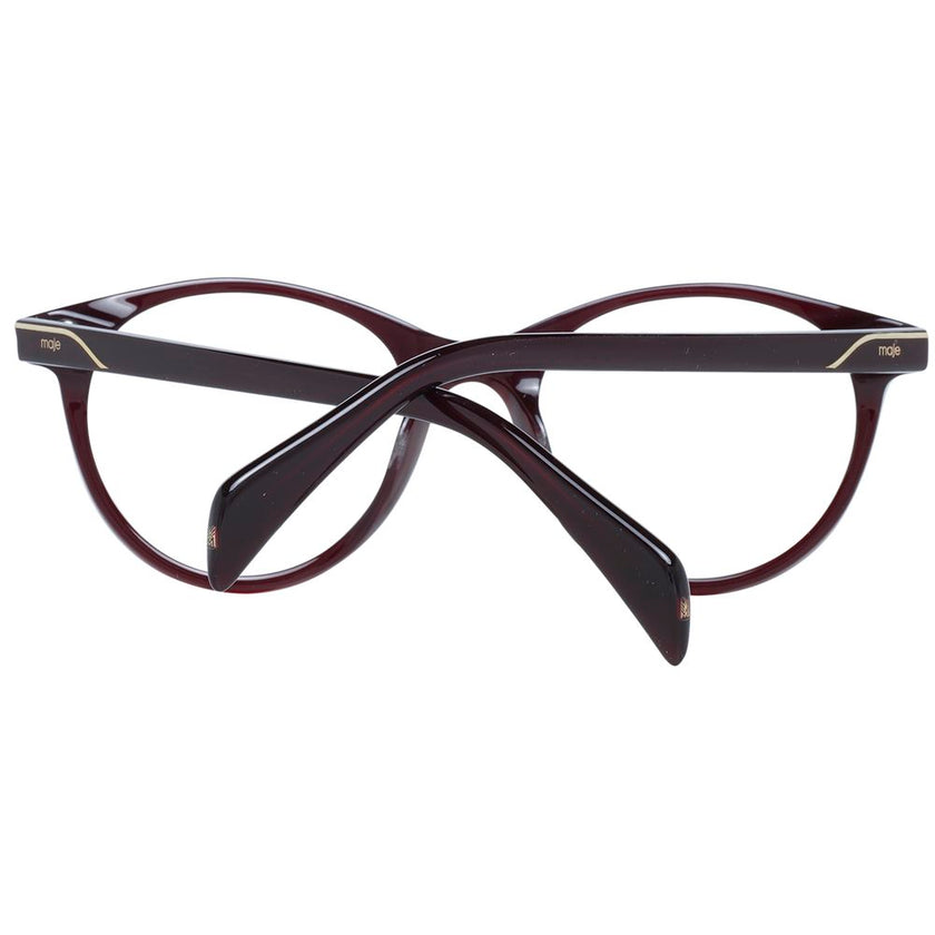 Maje Red Acetate Glasses (Frames) Maje