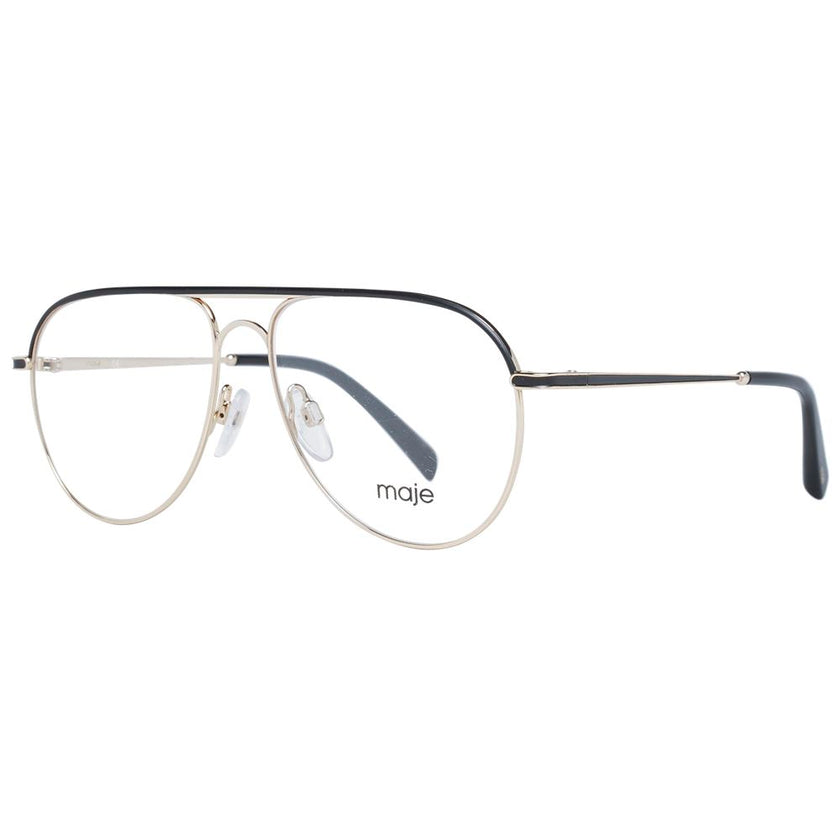 Maje Gold Stainless Steel Glasses (Frames) Maje