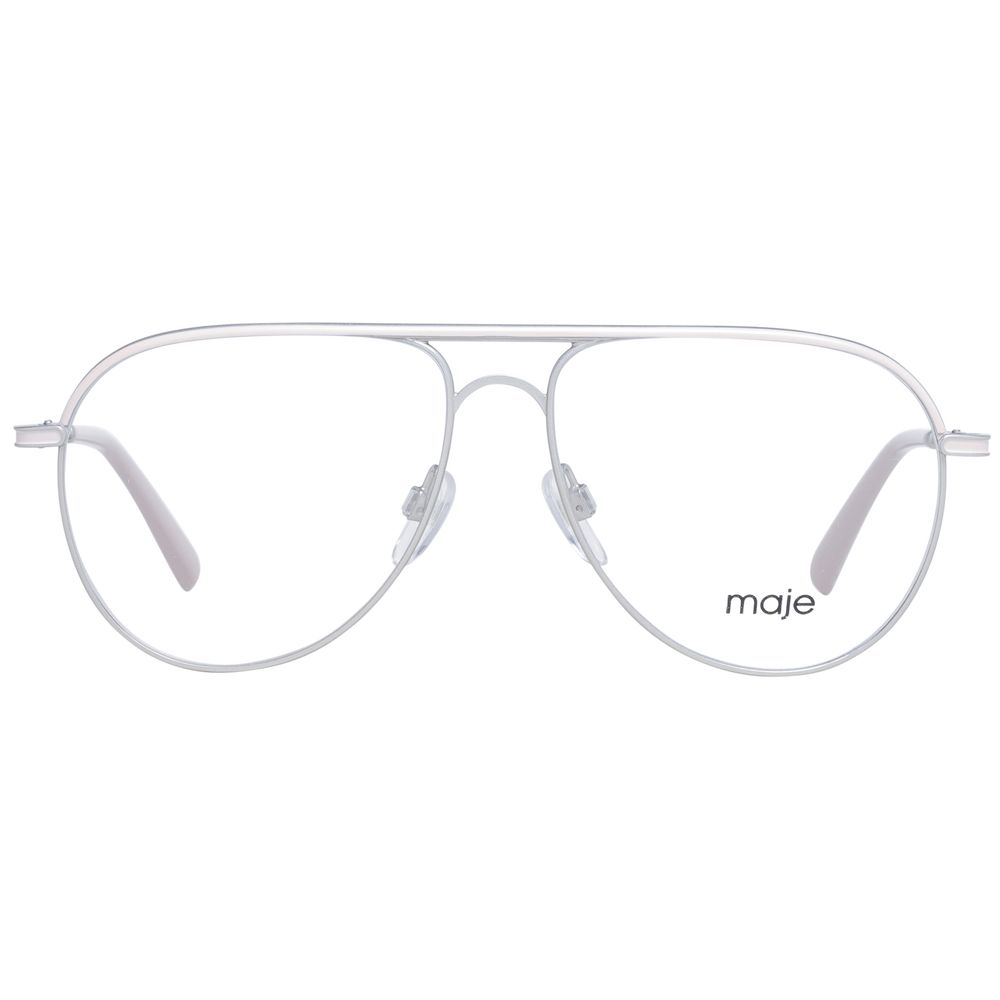Maje Silver Women Glasses Frame Maje