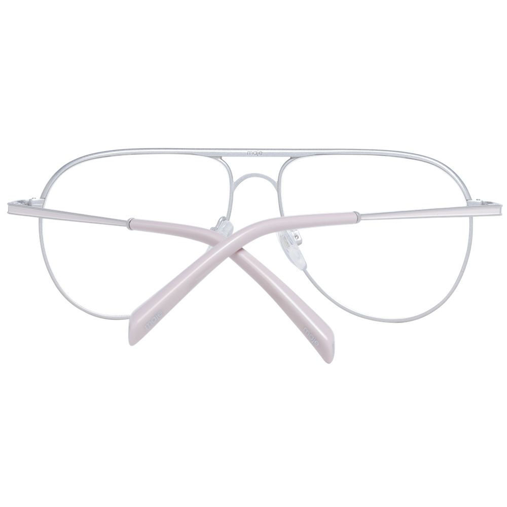 Maje Silver Women Glasses Frame Maje