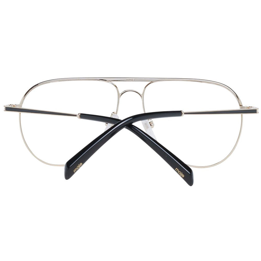 Maje Gold Stainless Steel Glasses (Frames) Maje