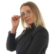 Maje Silver Women Glasses Frame Maje