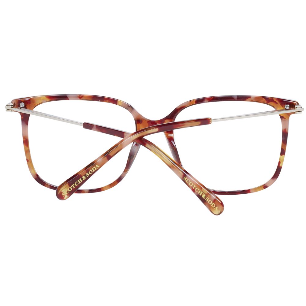 Scotch & Soda Orange Women Glasses Frame Scotch & Soda
