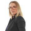 Scotch & Soda Orange Women Glasses Frame Scotch & Soda