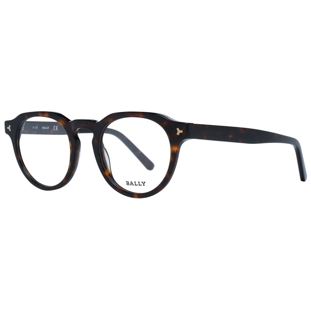 Bally Brown Men Glasses Frame Bally