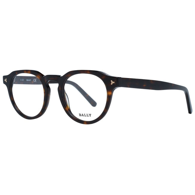 Bally Brown Men Glasses Frame Bally