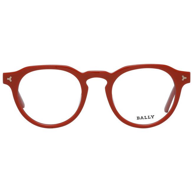 Bally Orange Men Glasses Frame Bally