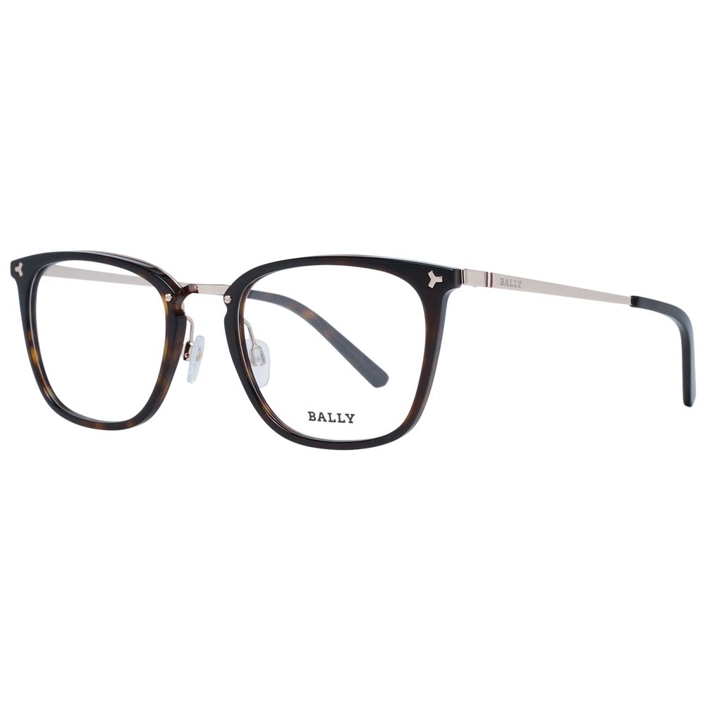 Bally Brown Men Glasses Frame Bally