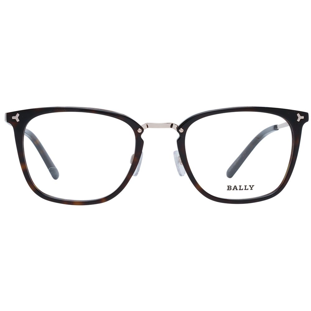 Bally Brown Men Glasses Frame Bally