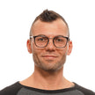 Bally Brown Men Glasses Frame Bally