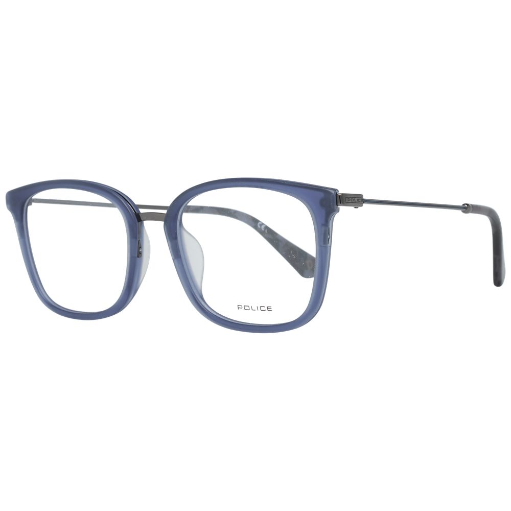 Police Blue Men Glasses Frame Police
