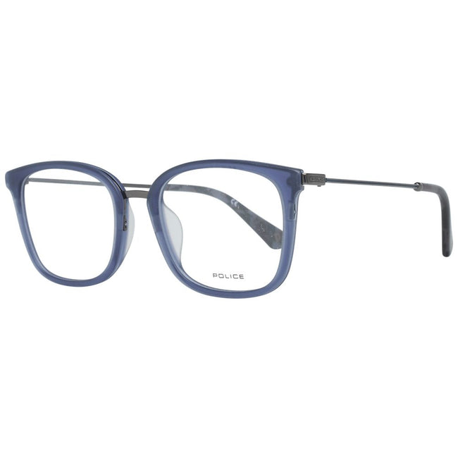 Police Blue Men Glasses Frame Police