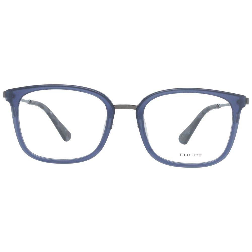 Police Blue Men Glasses Frame Police