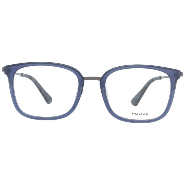 Police Blue Men Glasses Frame Police
