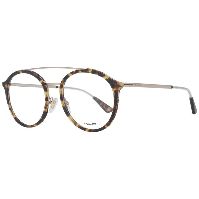 Police Brown Men Glasses Frame Police