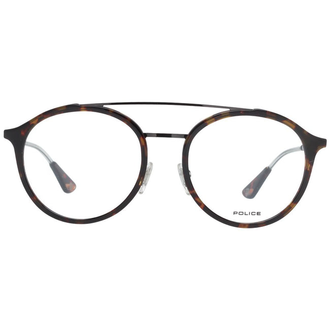 Police Brown Men Glasses Frame Police