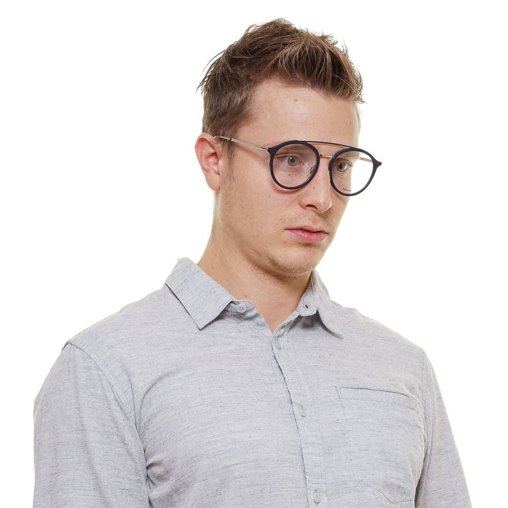 Police Gray Men Glasses Frame Police
