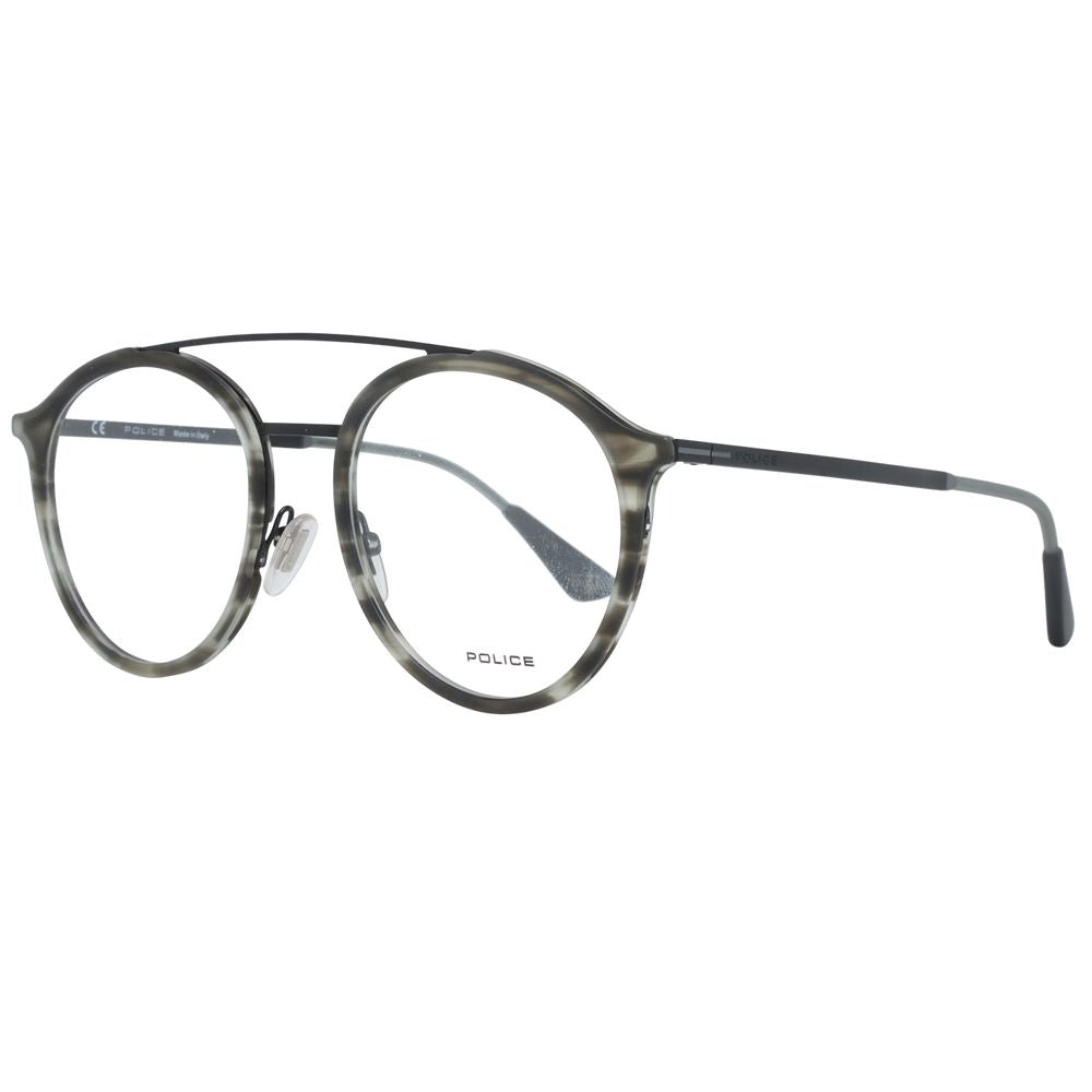Police Gray Men Glasses Frame Police