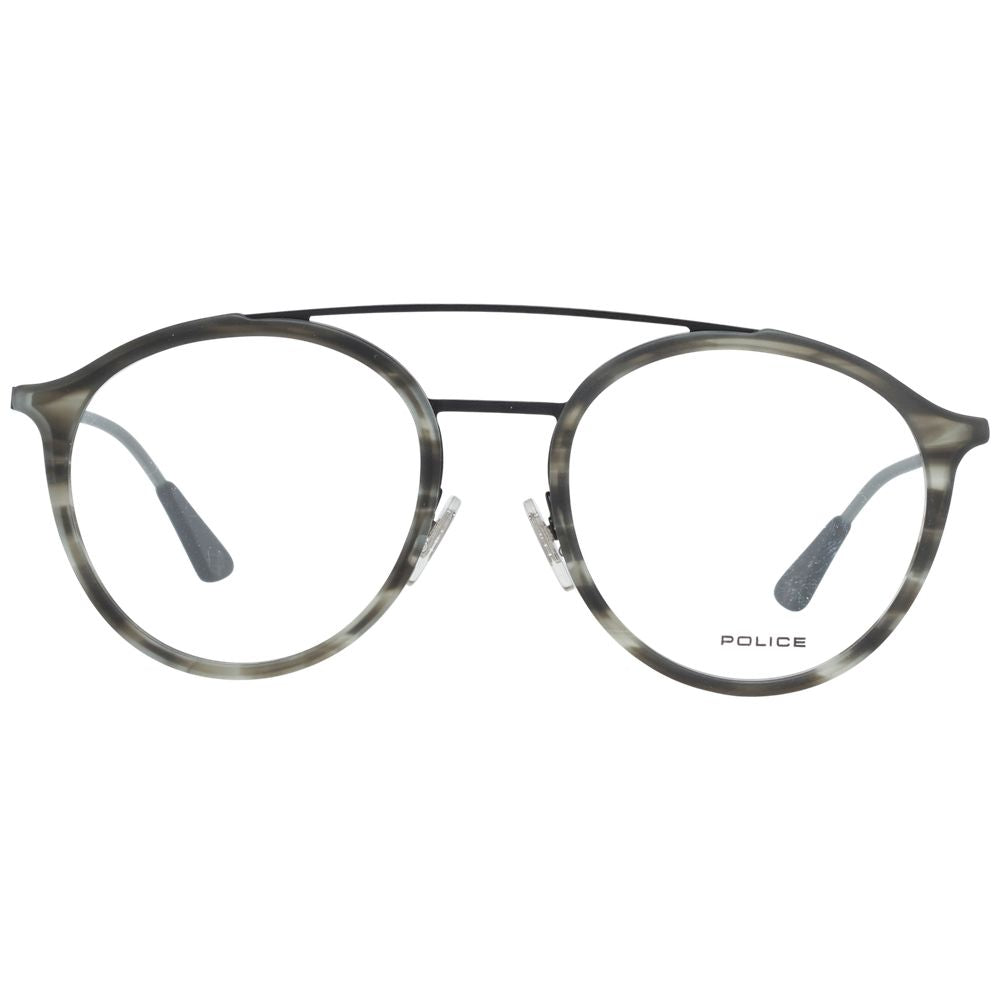 Police Gray Men Glasses Frame Police