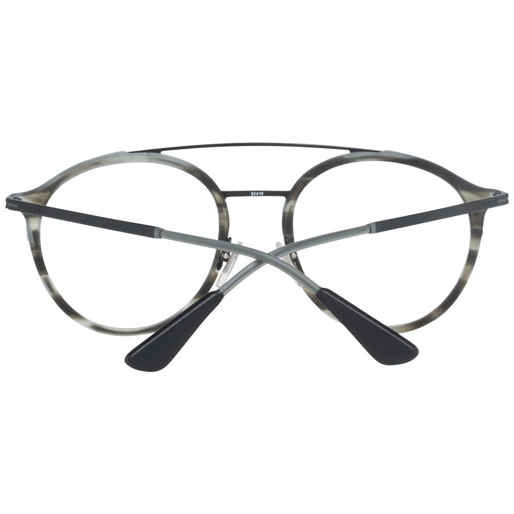 Police Gray Men Glasses Frame Police