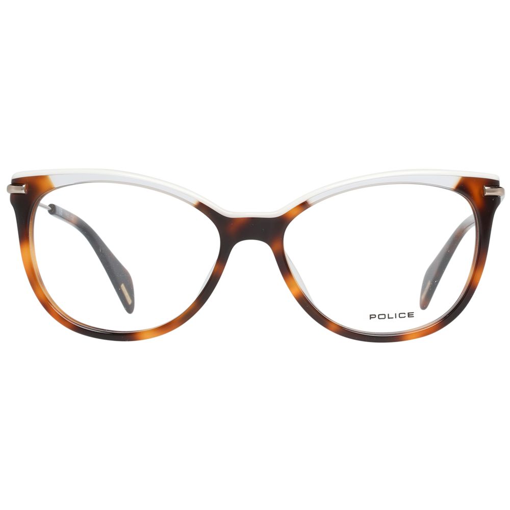 Police Brown Women Glasses Frame Police
