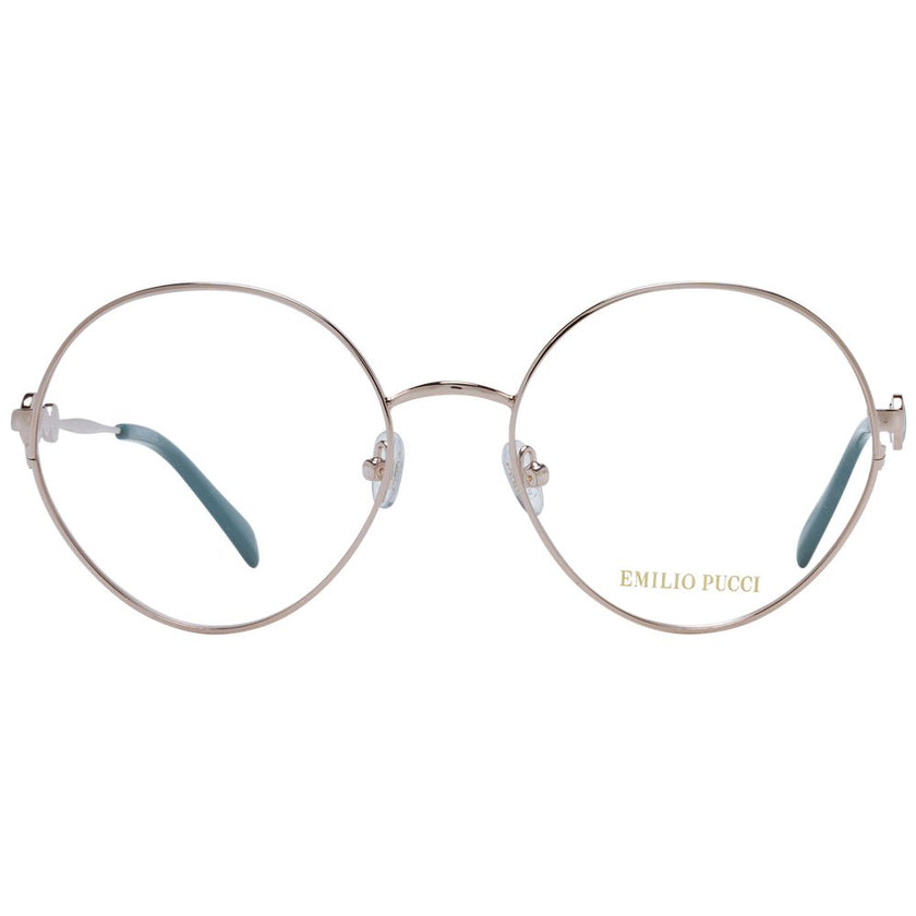 Emilio Pucci Rose Gold Metal Glasses (Frames) Emilio Pucci