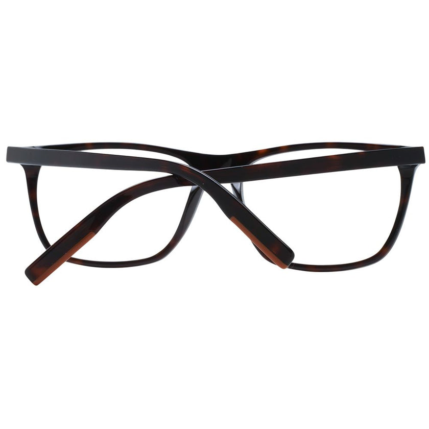 Ermenegildo Zegna Brown Plastic Glasses (Frames) Ermenegildo Zegna
